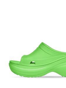 Balenciaga Pool Crocs™ sandalen - Groen