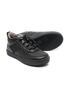 Pèpè Leren sneakers - Zwart