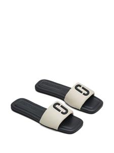 Marc Jacobs Sandalen met logoplakkaat - Wit