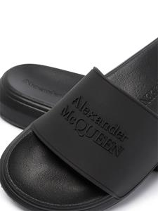 Alexander McQueen Sandalen met gesp - Zwart