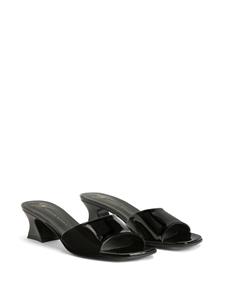 Giuseppe Zanotti Solhene leren sandalen - BLACK