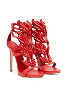 Giuseppe Zanotti Cruel sandalen met vlak - Rood