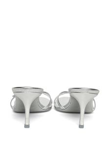 Alexander Wang Lucienne sandalen met metallic-effect - Zilver