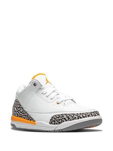 Jordan Kids Air Jordan 3 'Laser Orange' sneakers - Wit