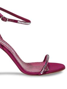 Manolo Blahnik Crinastra sandalen met bandjes van satijn - Roze