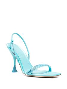 3juin Eloise sandalen verfraaid met kristallen - Blauw