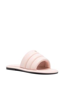 Giuseppe Zanotti Gewatteerde slippers - Roze