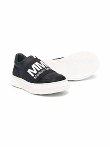MM6 Maison Margiela Kids Sneakers met logoprint - Zwart