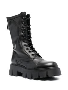 Premiata EElba combat boots - Zwart