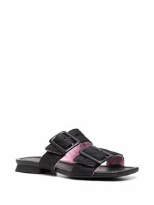 Camper Casi Myra sandalen met gesp - Zwart