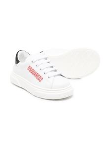 Dsquared2 Kids Leren sneakers - Wit