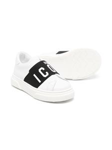 Dsquared2 Kids Leren sneakers - Wit