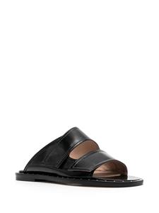 Scarosso Leren sandalen - Zwart