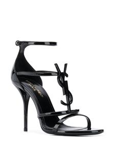 Saint Laurent Cassandra sandalen - Zwart