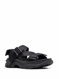 Alexander McQueen Tread sandalen - Zwart