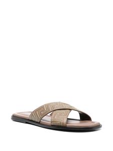 Versace Greca slippers - Bruin