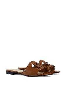 Gucci Leren sandalen - Bruin