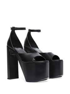 Balenciaga Camden sandalen met plateauzool - Zwart