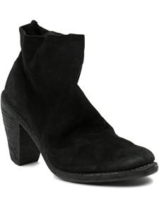 Guidi tapered heel ankle boots - Zwart