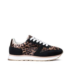 LA REDOUTE COLLECTIONS Sneakers met veters, luipaarprint