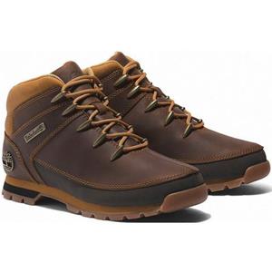 Men's Timberland Euro Sprint Mid Lace Boots in Brown