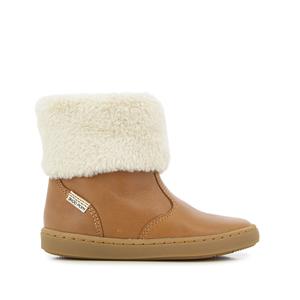 Warme Baby Boots Play Boots Fur SHOO POM camel