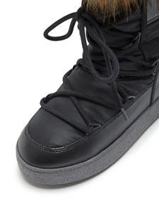 Moon Boot LTrack Monaco laarzen met imitatiebont - Zwart