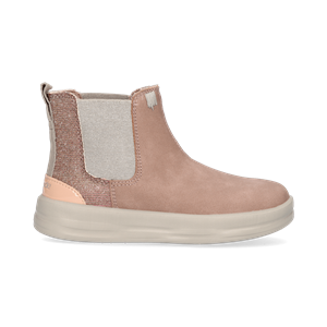 HEYDUDE Boots Meisjes Aurora Youth RozeGerecycled Leer