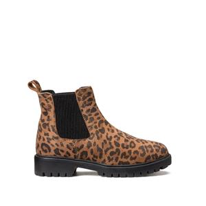 LA REDOUTE COLLECTIONS Boots in leer, luipaardprint