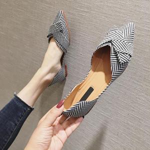 YUYAN Happy Hour New Arrival Spring Summer Ballerina Flats Pointed toe Shoes Elegant Office Ladies Shoes