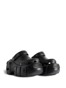 Balenciaga x Crocs Hardcrocs muiltjes met plateauzool - Zwart