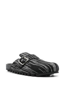 Missoni Metallic slippers - Zwart