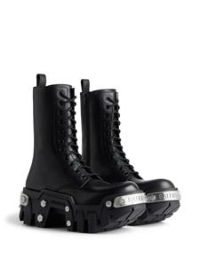 Balenciaga Bulldozer laarzen met plateauzool - Zwart