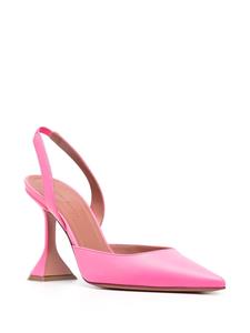 Amina Muaddi Holli slingback pumps - Roze