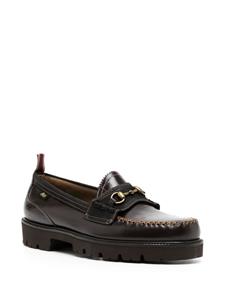Nicholas Daley x G.H.BASS Weejuns leren loafers - Bruin