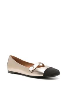 Roberto Festa Divy leather ballerina shoes - Goud