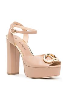 Dee Ocleppo Brigitte leren sandalen - Roze