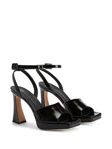 Giuseppe Zanotti Emiyle leren sandalen - Zwart