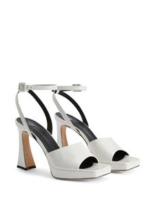 Giuseppe Zanotti Leren sandalen - Wit