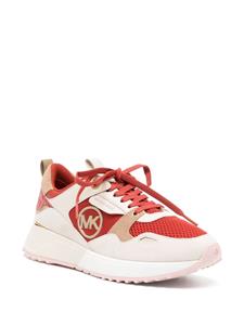 Michael Kors Theo Stride Mixed-Media sneakers - Rood