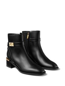 Jimmy Choo Diantha 45mm leather ankle boots - Zwart