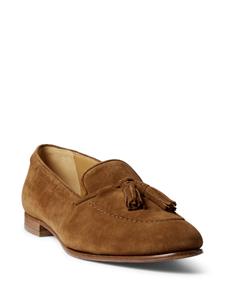 Ralph Lauren Collection Quillis loafers met ronde neus - Bruin