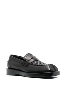 Versace Loafers met studs - Zwart