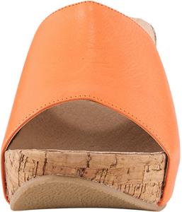 slippers in oranje van Andrea Conti