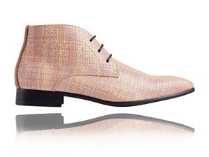 Lureaux Blanc Woven High -  - Handgemaakte Nette Schoenen Voor Heren