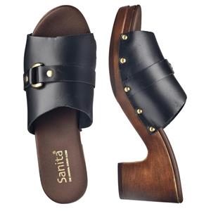 Sanita Non Wood Seia Sandal Black