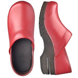 Sanita Original Izabella Clogs w Red