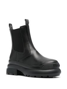LIU JO 65mm slip-on leather boots - Zwart
