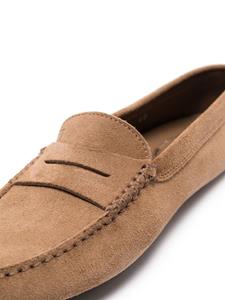 Tod's Loafers met ronde neus - Bruin