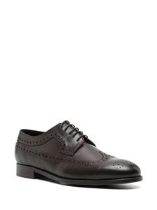PS Paul Smith low stacked-heel leather brogues - Bruin